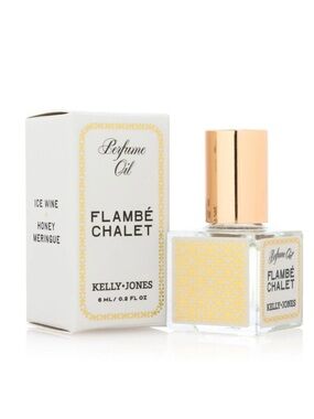 Kelly + Jones Flambé Chalet Perfume Oil — Cream & Gold